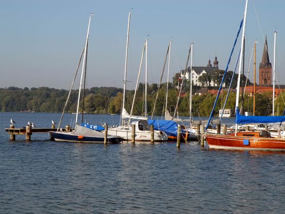 Segelboote auf dem Plöner See